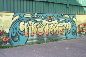 Subway Graffiti Horta Brussels