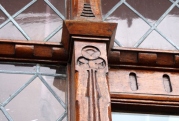 Carved wood Detail of Centraal Apotheek Leeuwarden