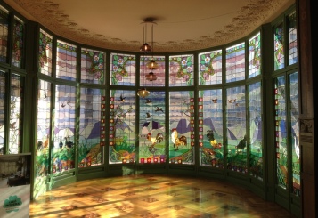 Casa Lleó i Morera Stained Glass Window