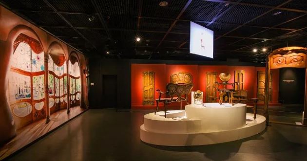 Antoni Gaudi exhibition in Moscow