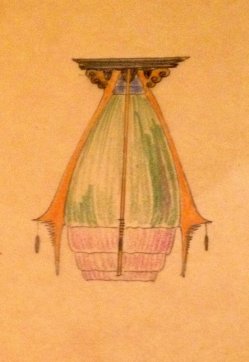 Design for lamp Dick Greiner 1920