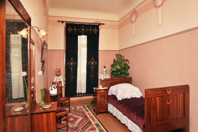 Riga Art Nouveau Museum Bedroom