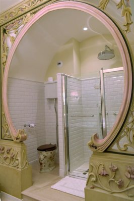Art Nouveau Bathroom at Maison Belle Epoque