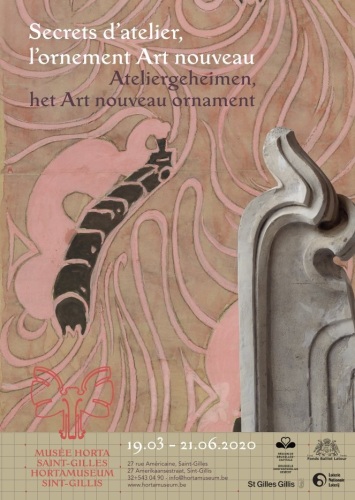 2020 Ateliergeheimen, het Art nouveau ornament Hortamuseum Brussel